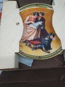 Norman Rockwell "Couple's Commitment" Collectors Plate